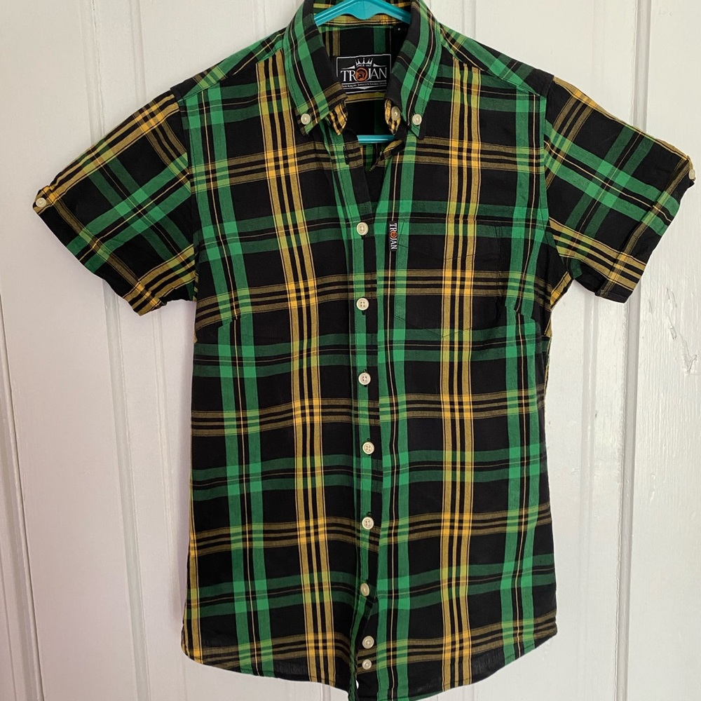 Trojan Records Jamaica Button Down